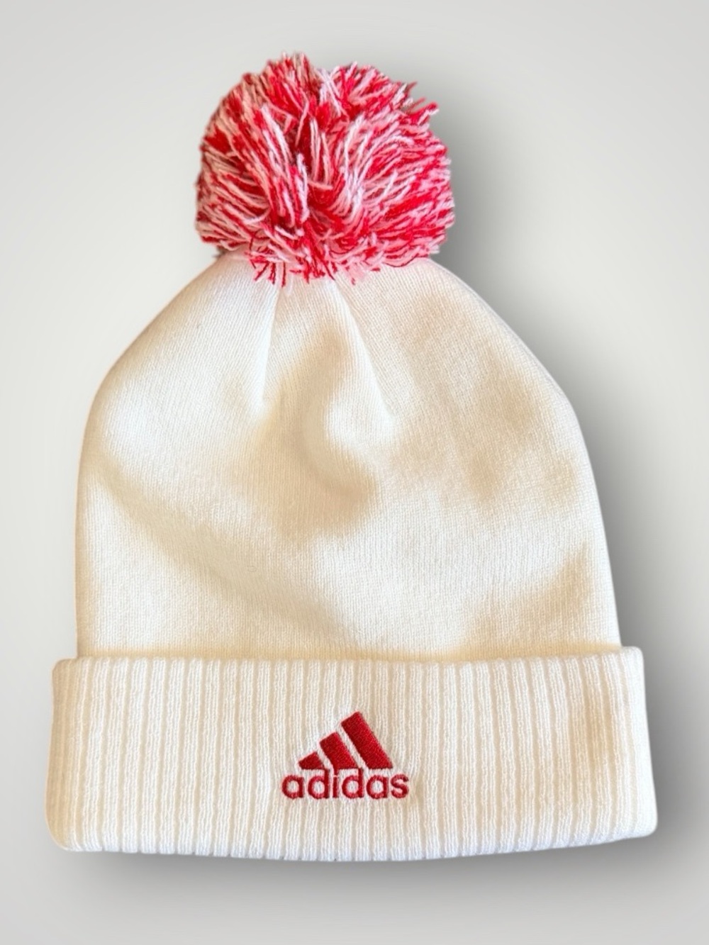 Nice Adidas Rutgers Beanie with Pom Pom - Picture 2 of 3